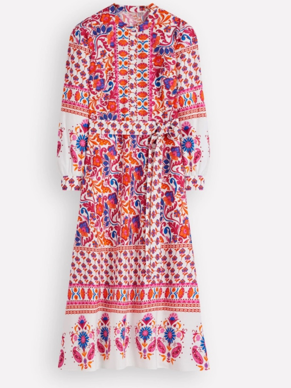 Boden Ava Cotton Midi Dress
